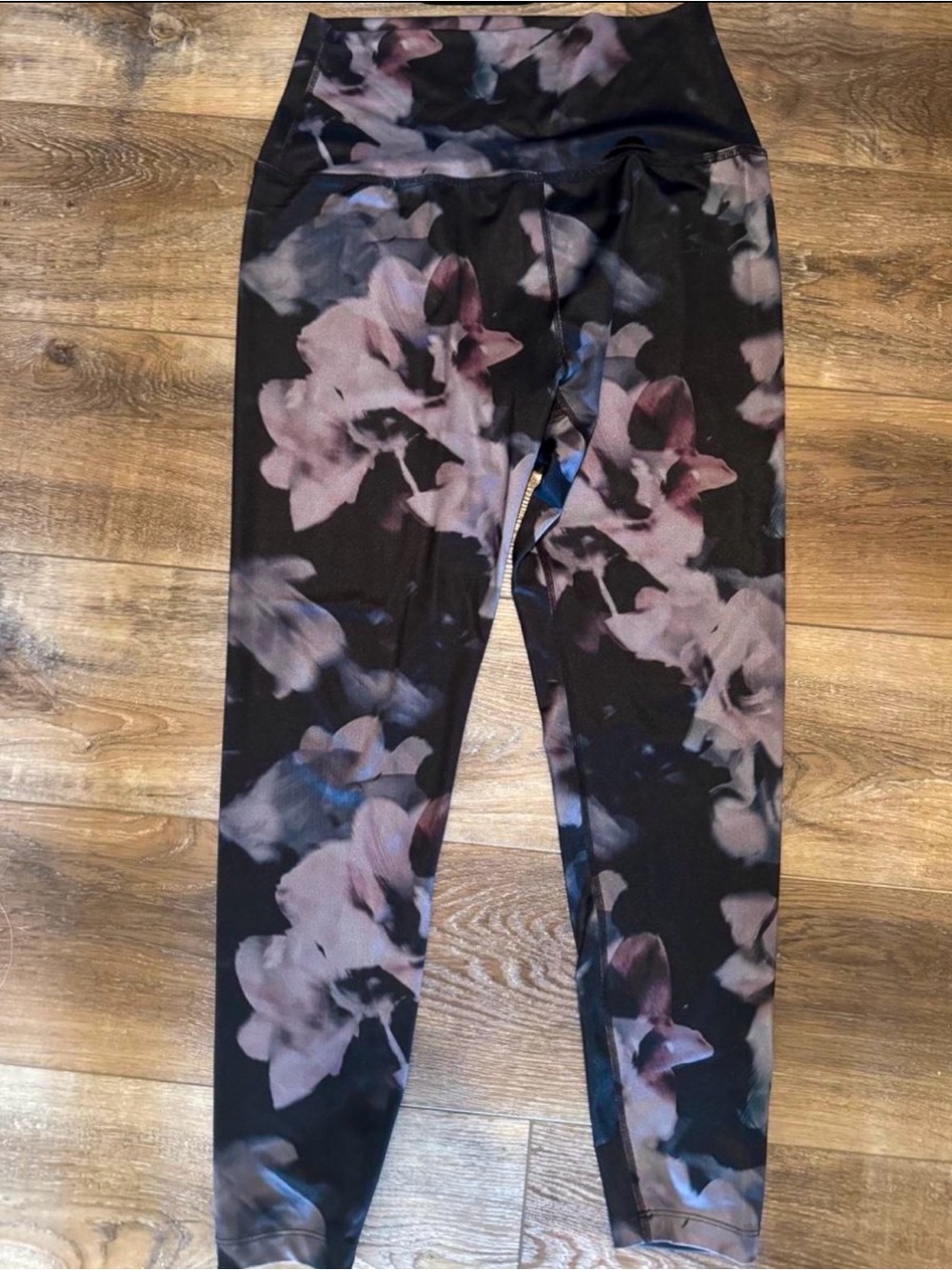 Beyond Yoga Women's Floral High-Waist Leggings - Black, Mauve, Gray